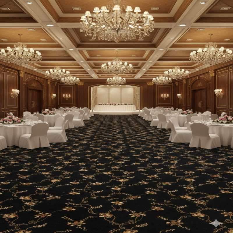 Commercial holiday inn wool nylon wire wilton carpet woven